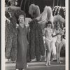 Nicole Croiselle [left] and unidentified others in the stage production Folies Bergère