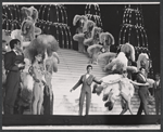 Liliane Montevecchi [center] and unidentified others in the stage production Folies Bergère