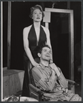Gladys Holland and Martin Waldron in the stage production Fools Are Passing Through