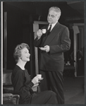Gladys Holland and Herbert Voland in the stage production Fools Are Passing Through