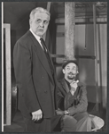 Herbert Voland and Sheppard Kerman in the stage production Fools Are Passing Through
