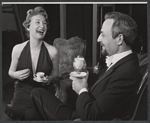 Gladys Holland and Robert Pirk in the stage production Fools Are Passing Through