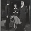 Gladys Holland, Herbert Voland [right] and unidentified others in the stage production Fools Are Passing Through