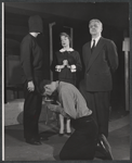 Gladys Holland, Herbert Voland [right] and unidentified others in the stage production Fools Are Passing Through