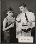 Kathy Barr and unidentified in the stage production The Follies of 1910