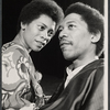 Novella Nelson and Morgan Freeman in the stage production Four for One