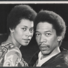 Novella Nelson and Morgan Freeman in the stage production Four for One