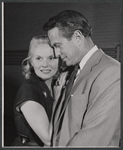 Ann Todd and Peter Cookson in rehearsal for the stage production Four Winds