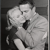 Ann Todd and Peter Cookson in rehearsal for the stage production Four Winds