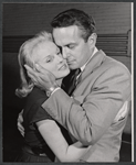 Ann Todd and Peter Cookson in rehearsal for the stage production Four Winds