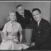 Ann Todd, Guthrie McClintic and Peter Cookson in rehearsal for the stage production Four Winds