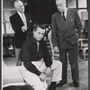 Conrad Nagel, Peter Cookson and James Rennie in the stage production Four Winds