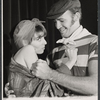 Bette-Jane Raphael and Kent Broadhurst in the stage production The Fourth Wall