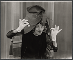 Hermione Gingold in the stage production From A to Z