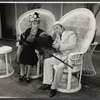 Hermione Gingold and Alvin Epstein in the stage production From A to Z