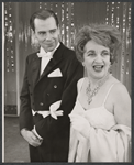 Elliot Reid and Hermione Gingold in the stage production From A to Z