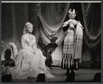 Joan Diener and Howard Da Silva in the stage production La Belle