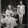 Joan Diener and George Segal in the stage production La Belle
