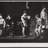 Mireille Chazal [center] and unidentified others in the stage production La Grosse Valise