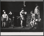 Mireille Chazal [center] and unidentified others in the stage production La Grosse Valise