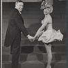 Robert Dhéry and unidentified in the stage production La Plume de Ma Tante