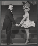Robert Dhéry and unidentified in the stage production La Plume de Ma Tante
