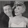 Robert Dhéry and unidentified in the stage production La Plume de Ma Tante