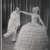 Ross Parker and Colette Brosset in the stage production  La plume de ma tante