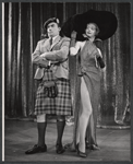 Jacques Legras and unidentified in the stage production La Plume de Ma Tante