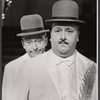 Robert Dhéry and Ross Parker in the stage production La Plume de Ma Tante