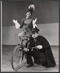 Pierre Olaf and unidentified others in the stage production La Plume de Ma Tante