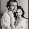 Larry Kert and Donna Theodore in rehearsal for the stage production La Strada