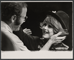 Alan Schneider and Bernadette Peters in publicity photo for the stage production La Strada