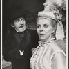 Donna Curtis and unidentified in the stage production Lady Audley's Secret