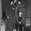 Sam Jaffe, George Macready and Julie Harris in rehearsal for the touring stage production The Lark