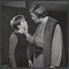 Julie Harris and unidentified in rehearsal for the Broadway production of The Lark