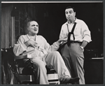 Sam Levene and Sully Michaels in the 1964 Broadway production of The Last Analysis