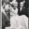 Diana Davila, Joseph Wiseman and unidentified in the 1971 production of The Last Analysis