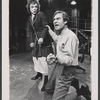 Grayson Hall and Joseph Wiseman in the 1971 production of The Last Analysis