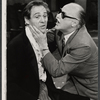 Joseph Wiseman and unidentified in the 1971 production of The Last Analysis
