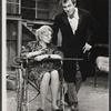 Jane Hoffman and Joseph Wiseman in the 1971 production of The Last Analysis