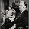 Rita Moreno and James Coco from the replacement cast of the stage production Last of the Red Hot Lovers