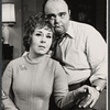Doris Roberts and James Coco in the stage production Last of the Red Hot Lovers