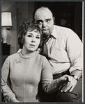 Doris Roberts and James Coco in the stage production Last of the Red Hot Lovers