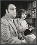 James Coco and Doris Roberts in the stage production Last of the Red Hot Lovers