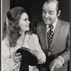 Barbara Sharma and Dom DeLuise from the replacement cast of the stage production Last of the Red Hot Lovers