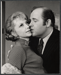 Cathryn Damon and Dom DeLuise from the replacement cast of the stage production Last of the Red Hot Lovers