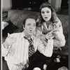 Dom DeLuise and Barbara Sharma from the replacement cast of the stage production Last of the Red Hot Lovers