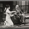 Marcia Rodd and James Coco in the stage production Last of the Red Hot Lovers