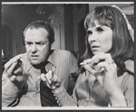 Jack Weston and Ginger Flick from the touring stage production Last of the Red Hot Lovers